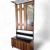 Porte-manteau vintage haut sur pied / porte-manteau de sol