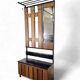 Vintage tall freestanding coat rack / floor coat rack