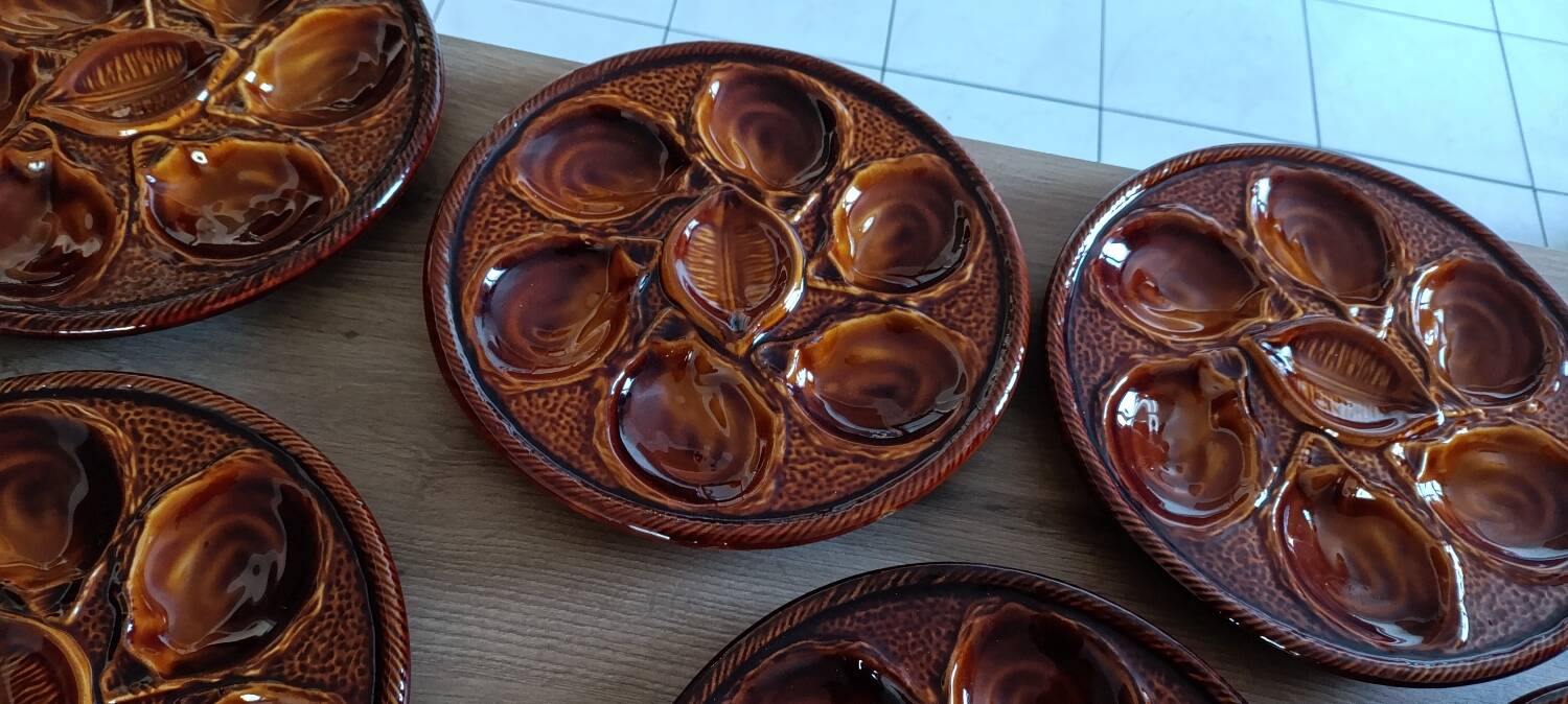 6 plates of oysters barbotine st clement