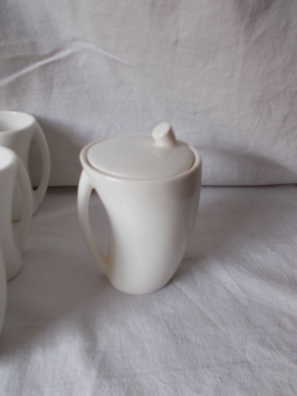 White coffee service