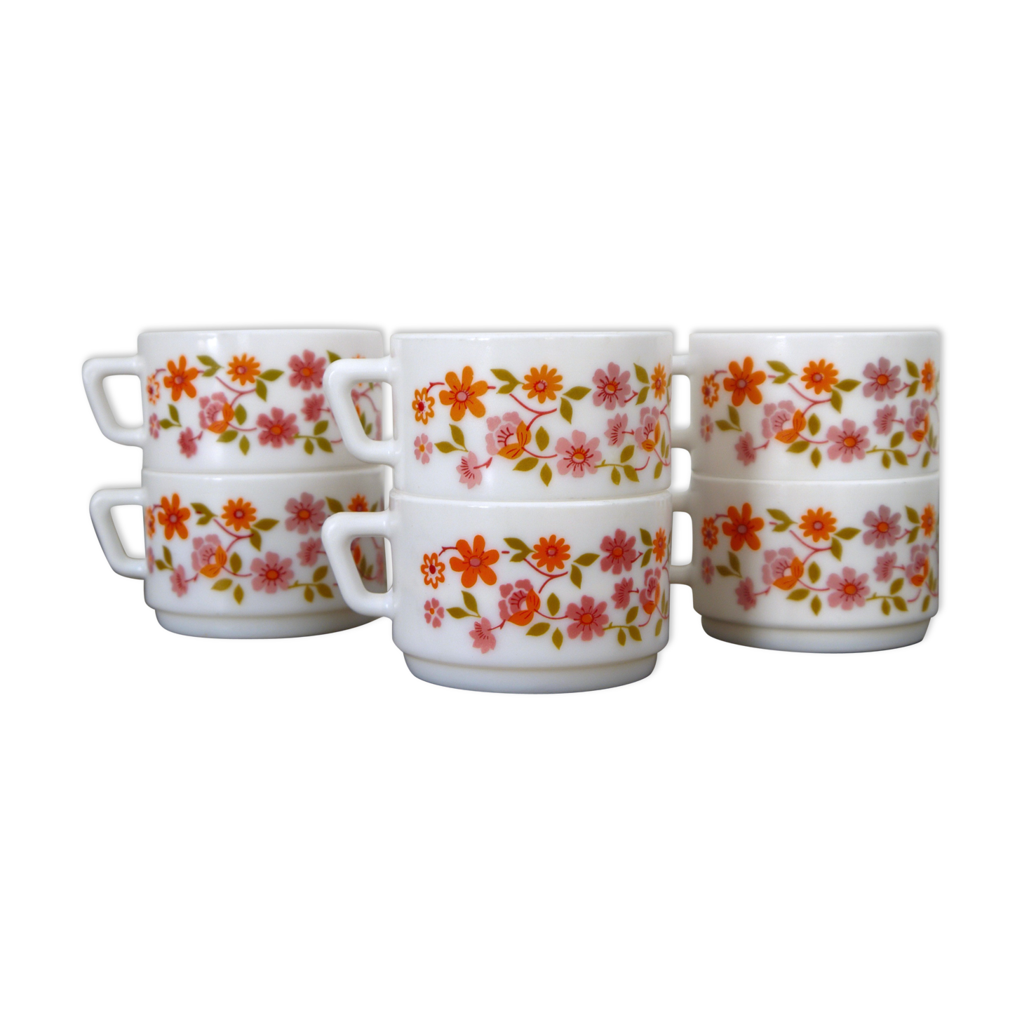 Six cups Arcopal flowering