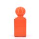 Orange ceramic box by Pino Spagnolo for Sicart Italy