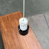 Mid-century minimalist Dutch suspensions attributed to Louis Kalff for Philips, 1950s, set of 4.