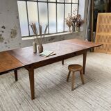 19th century oak farmhouse table 270cm with extensions