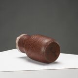Pitcher in chamotte earthenware, Accolay circa 1960