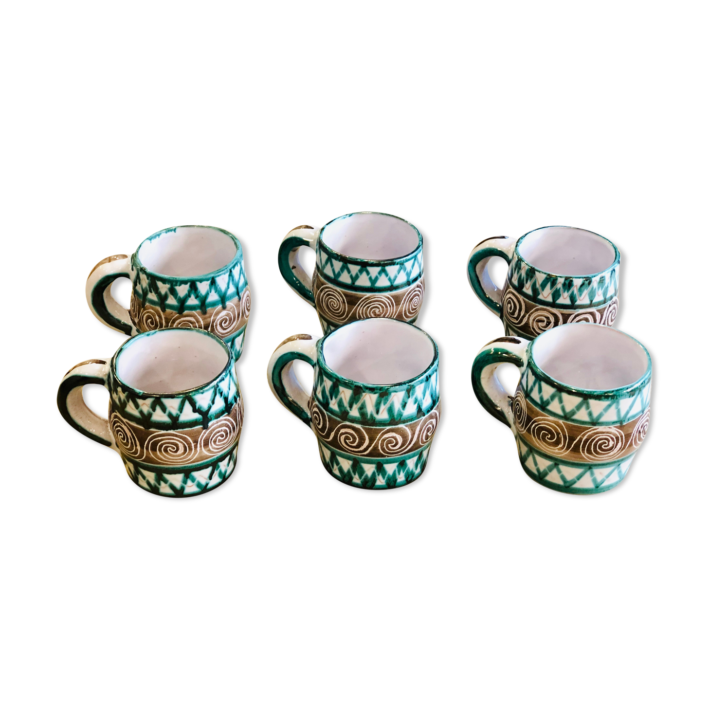 6 mugs by Robert Picault