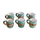 6 mugs by Robert Picault
