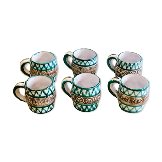 6 mugs by Robert Picault