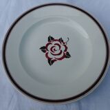 Round dish in Sarreguemines earthenware