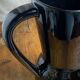 Saint Clément black ceramic pitcher