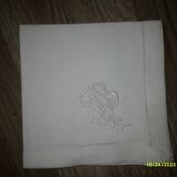set of 12 old linen tea towels in very good condition