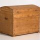 Antique solid wood chest (c.1920)