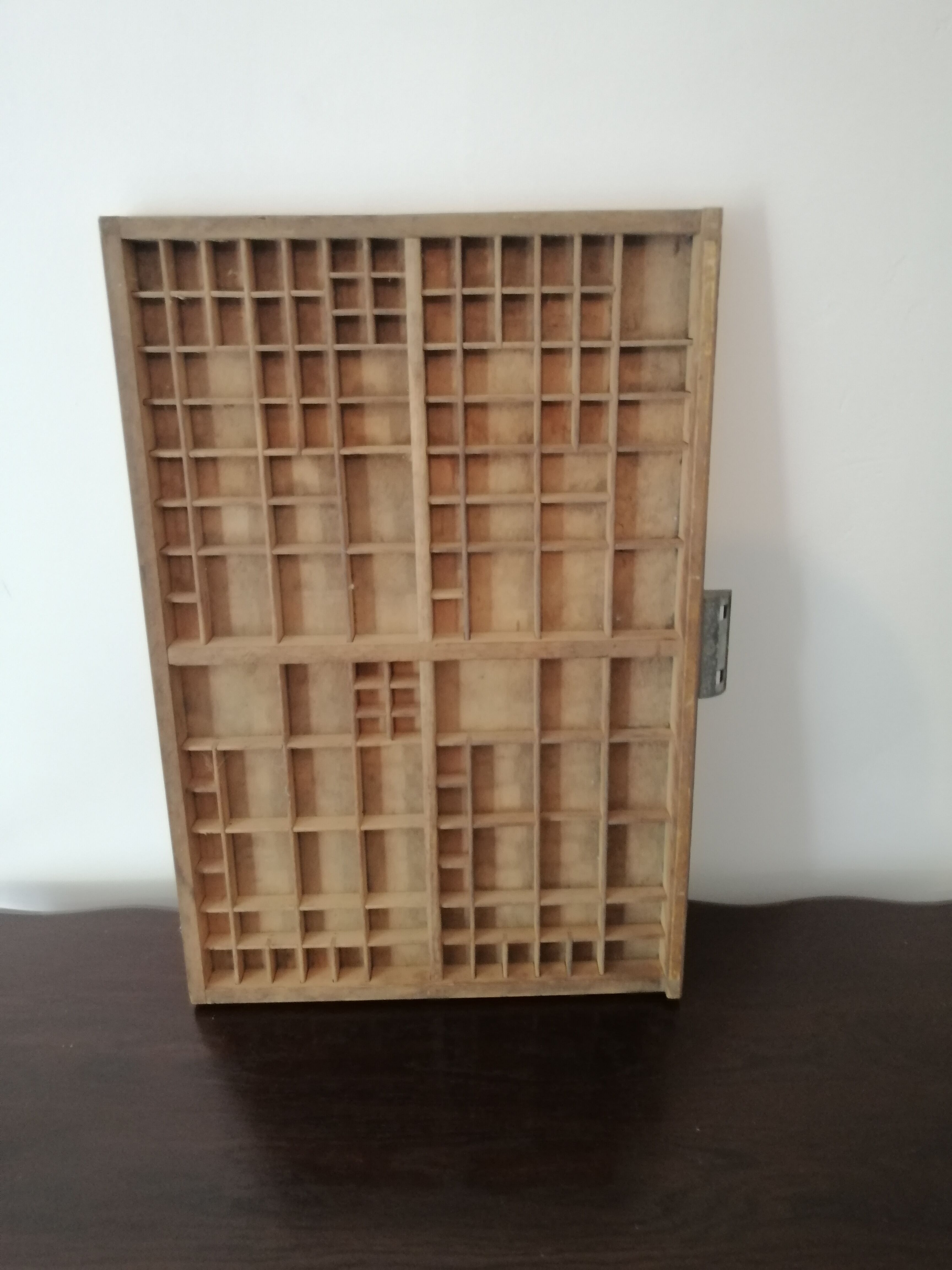 Wooden printer locker