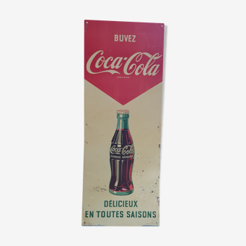 Coca Cola metal plate