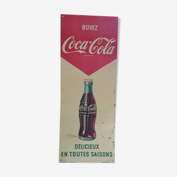 Plaque métal Coca Cola