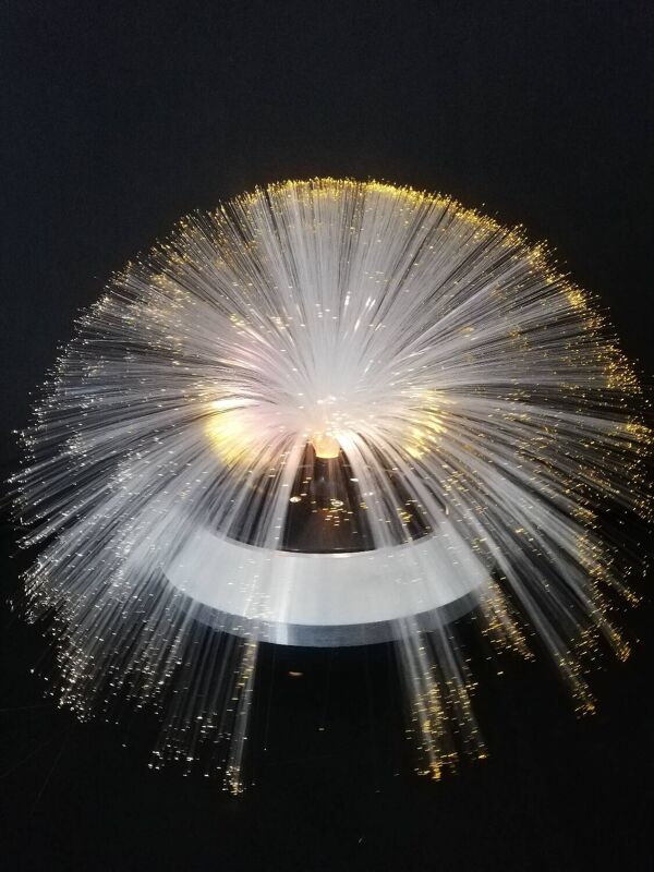 Lampe fibre optique