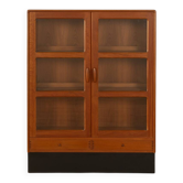 80s illuminated Showcase in Danish Design