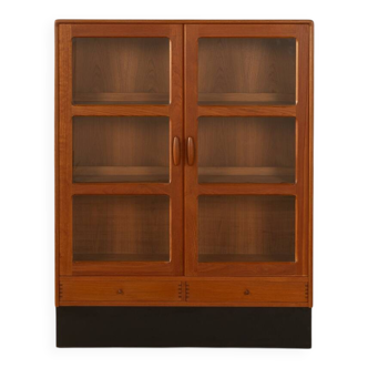 Vitrine lumineuse des années 80 au design danois