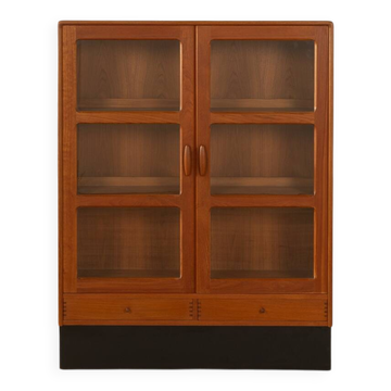 Vitrine lumineuse des années 80 au design danois