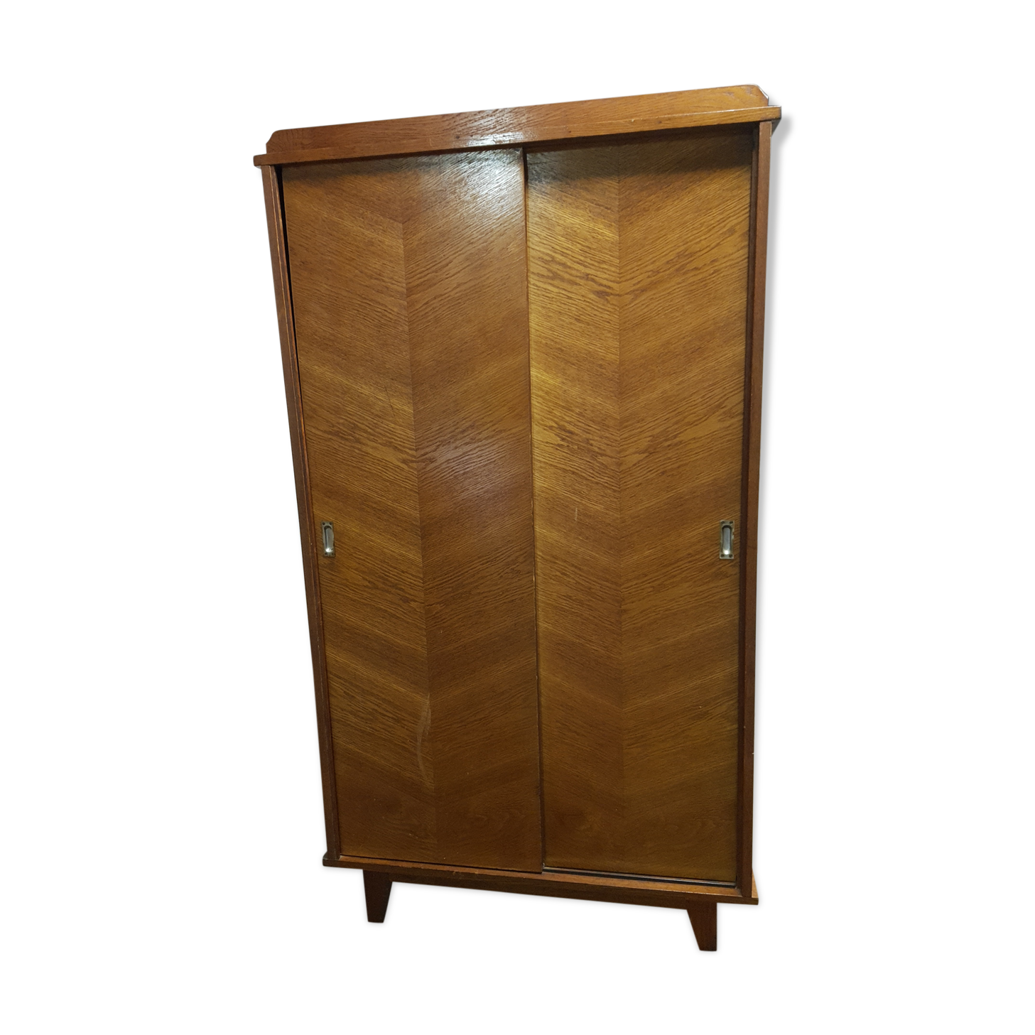 Vintage cabinet sliding doors