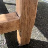 Old oak farmhouse table