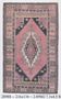 4x7 Pink & Navy Blue Classic Vintage Rug, 134x216Cm