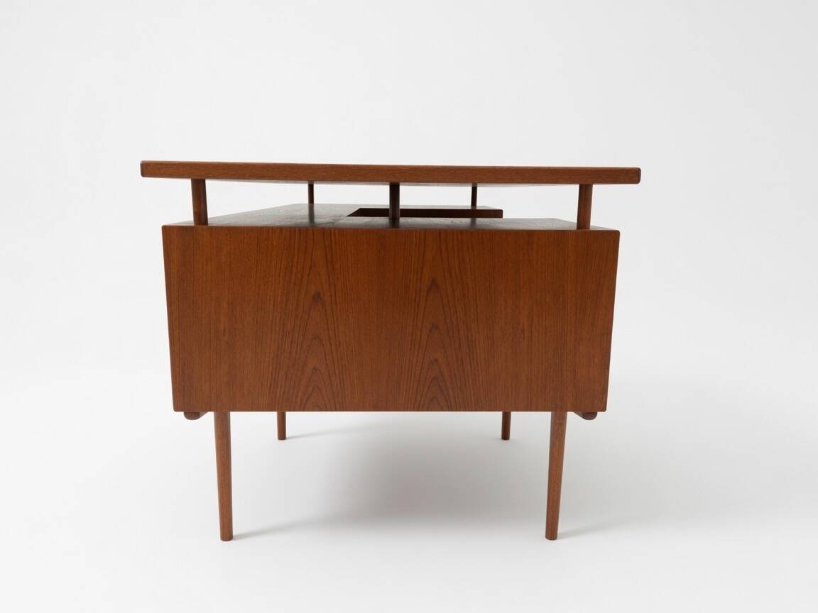 1960s Danish Teak Executive Desk