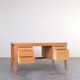 Bureau en chêne du milieu du siècle par Chr. Rasmussen pour Randers Møbelfabrik, années 1970.