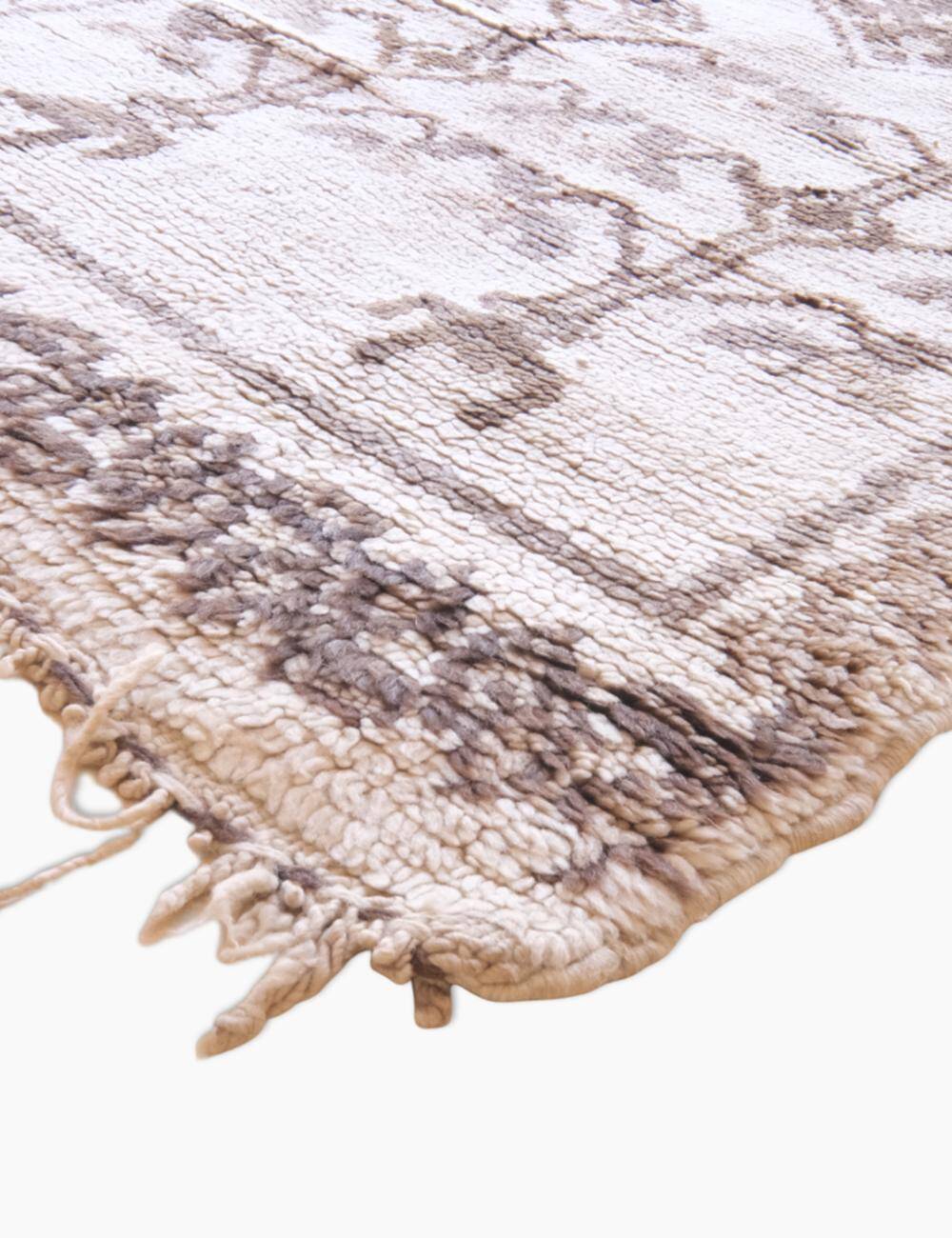 Azilal Beige Rug - 186 x 78 cm