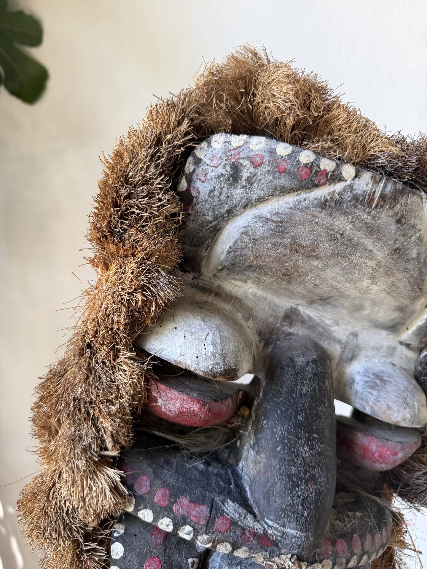We Guéré Mask Côte d'Ivoire polychrome