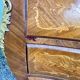 Secretary louis XV curved, varnish Martin, marquetry