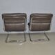 Vintage buisframe stoelen
