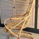 Vintage rattan armchair