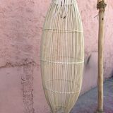 XXL rattan pendant light Natural rattan light