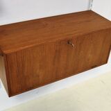 Vintage teak wall unit by Kai Kristiansen