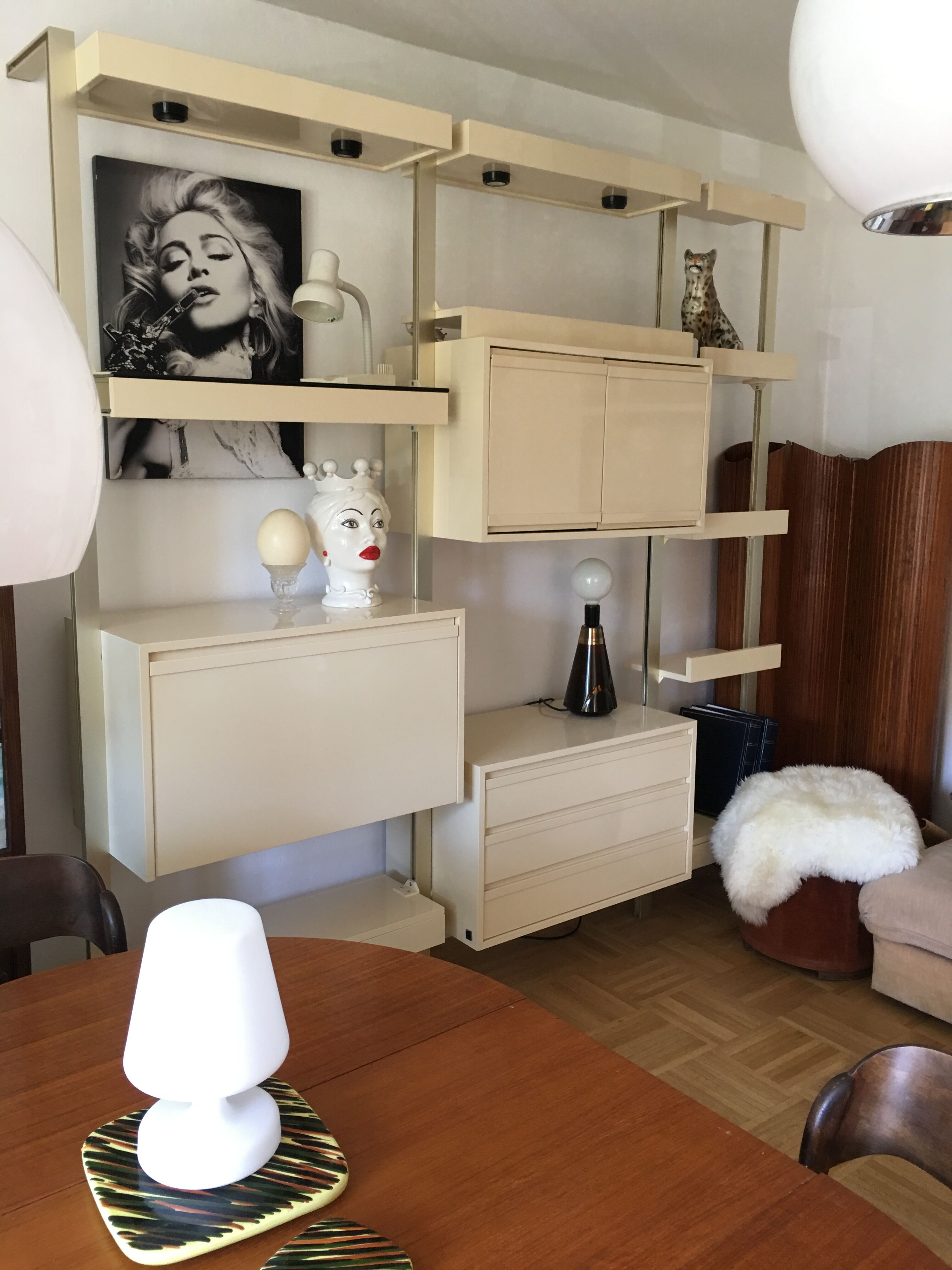 Bibliothèque modulable vintage Ligne Roset