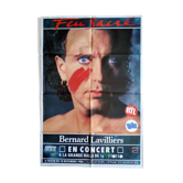 Affiche concert vintage Bernard Lavillier 80x120