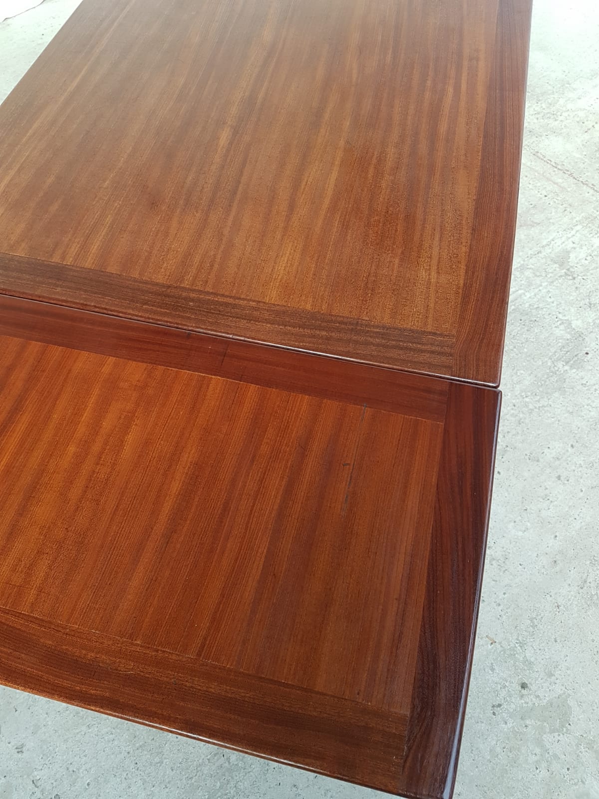 Teak extending dining table by Younger