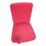 Fauteuil boudoir en velours