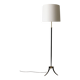 Lampadaire tripode de salon de style Lunel 1950 - 1960
