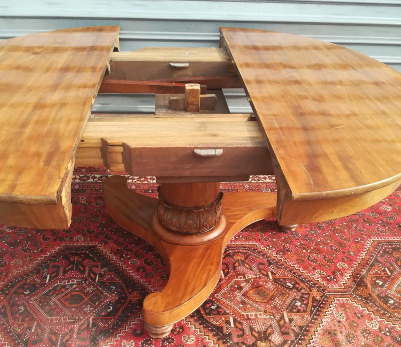 18th century mahogany restoration