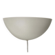 Vintage Danish minimalist wall lamp by Lyskilde.