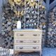 renovated wooden chest of drawers