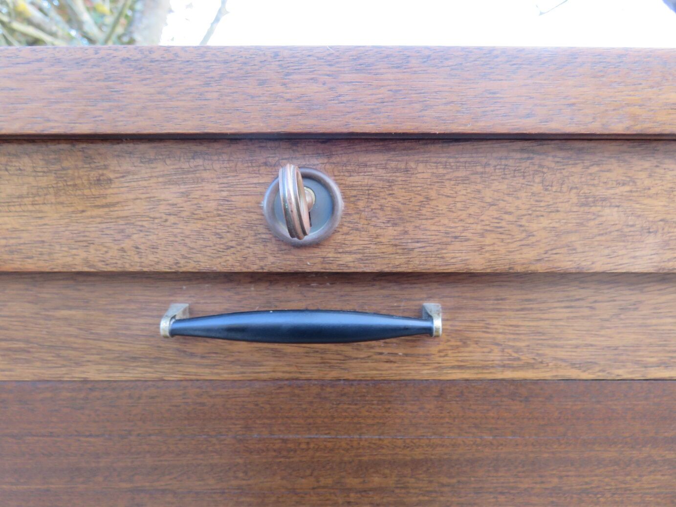 Pair of curtain burwood 50s binders