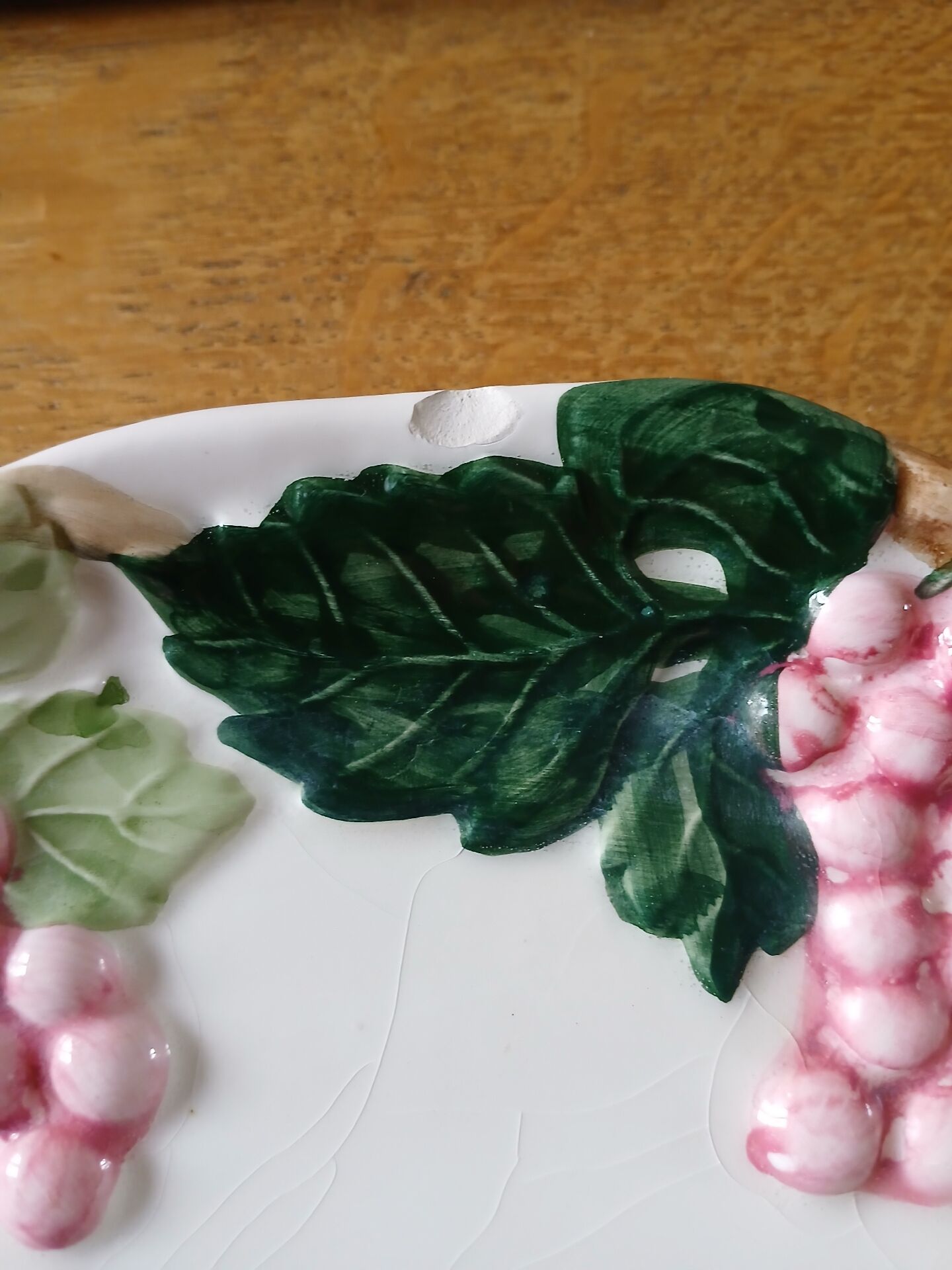3 mismatched vintage dinner plates