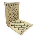 Handcrafted Moroccan Berber carpet 180 X 92 CM