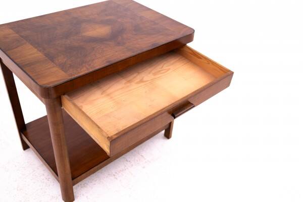 Art Deco side table from the first half of the 20th century, Poland