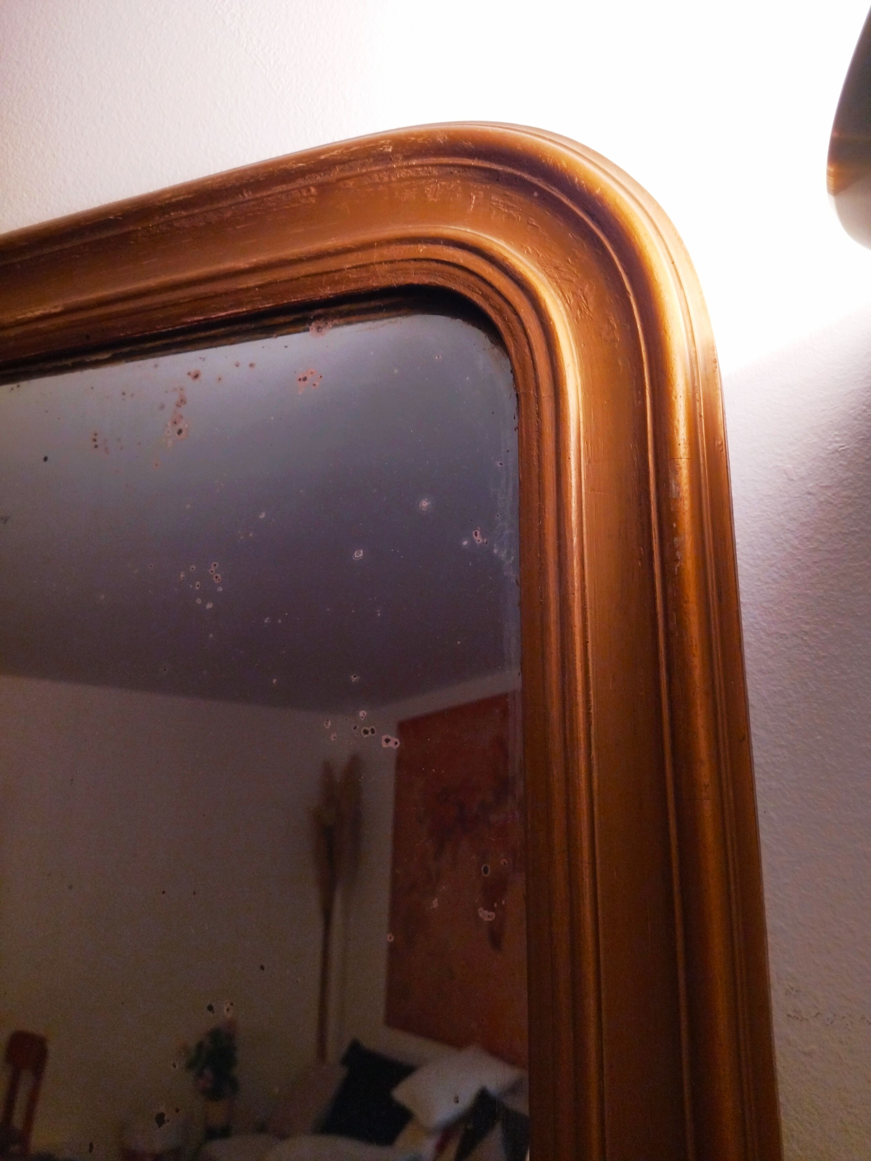Old mirror Louis Philippe
