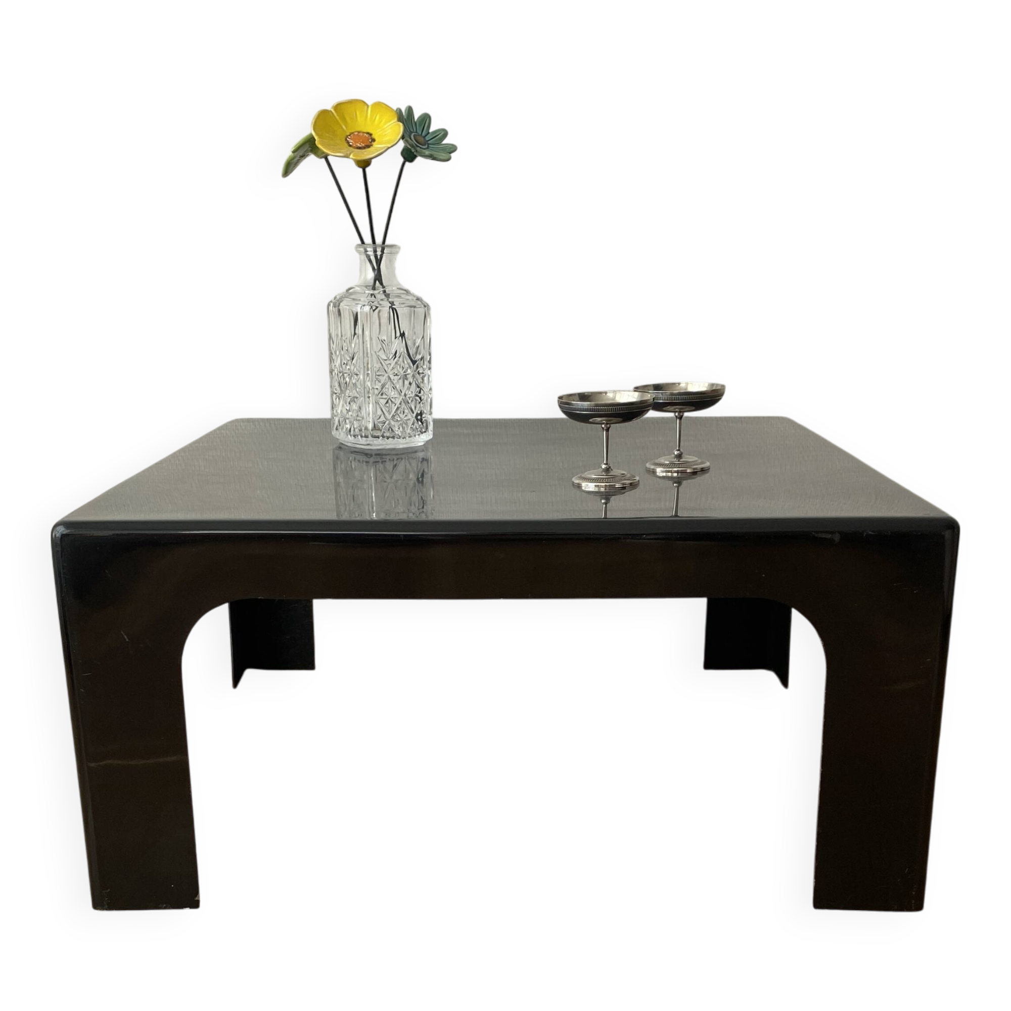 70s fiberglass coffee table