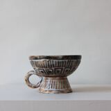 Set of 4 ceramic bowls by Jacques Pouchain for the Dieulefit Workshop.